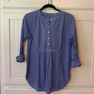 Blue  Striped LOFT Tunic